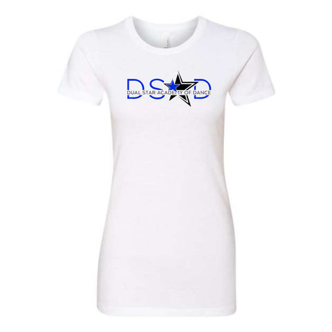 Dual Star One Sided Tee- Ladies, Youth, and Unisex