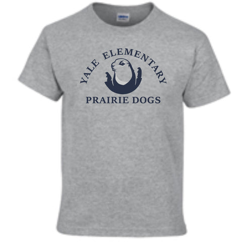 Yale Elementary Basic Tee ARC Design- Matte or Glitter