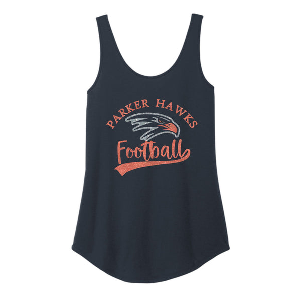 Hawks Football Team District Relaxed Tank-2 designs