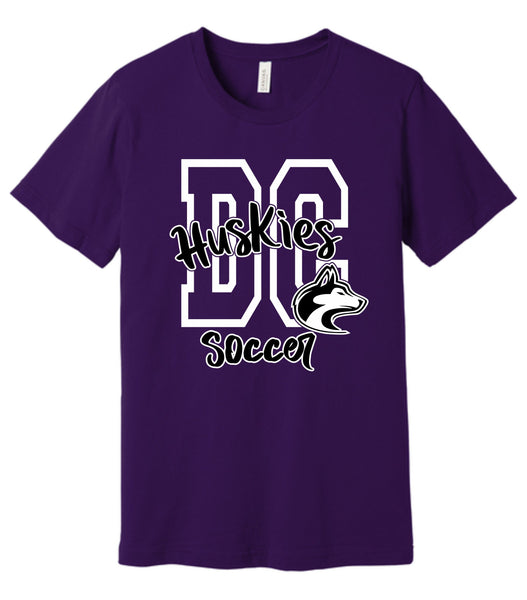 DCHS Soccer Bella Canvas Tee - DC Design