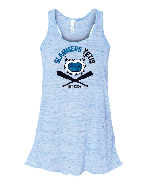 Slammers Yetis  Ladies and Girls Tank- matte or glitter