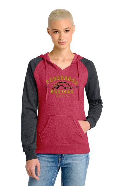 Pondo Band Ladies Raglan Hoodie- 2 Colors