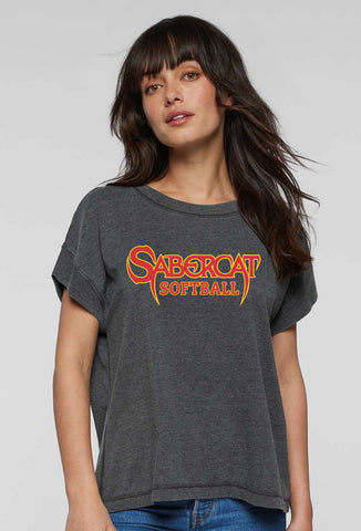 CV Softball Ladies Vintage Wash Tee- 3 designs