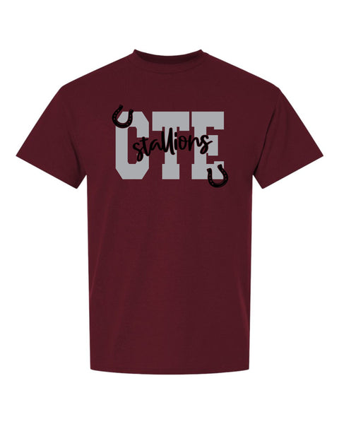 CTE Basic Tee CTE Design- Matte or Glitter