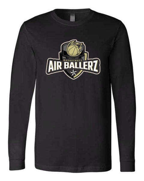 Air Ballerz Basketball Bella Canvas Long Sleeve Tee- Youth, Ladies, Unisex sizes