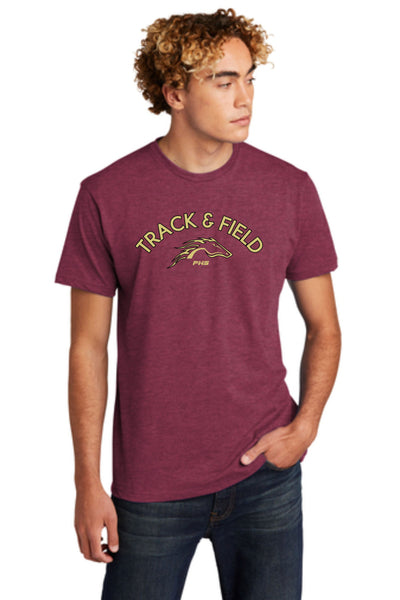 Pondo FAN Track & Field ARC Tee- matte and glitter