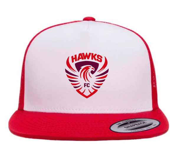 CO Hawks Soccer Flat Bill Hat