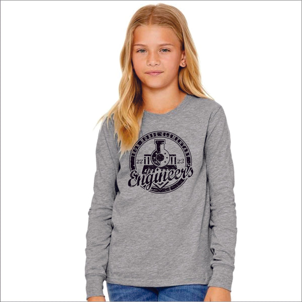 Iron Horse PTO Bella Canvas Long Sleeve Tee- Youth, Ladies, Unisex sizes