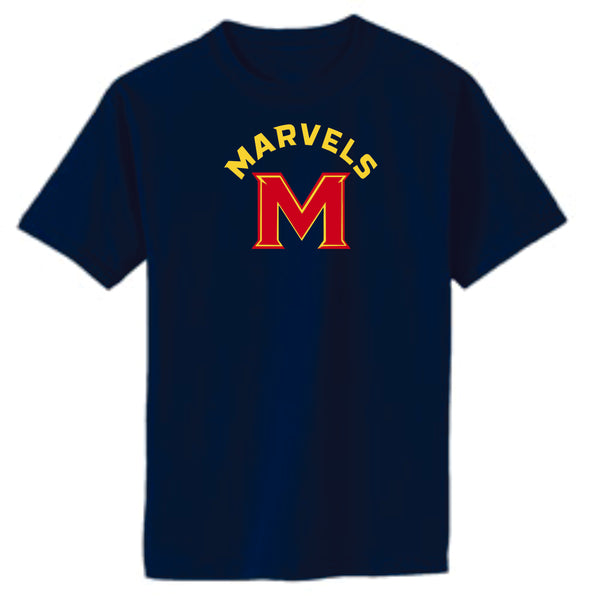 Marvels Basic "M" Tee- Matte or Glitter
