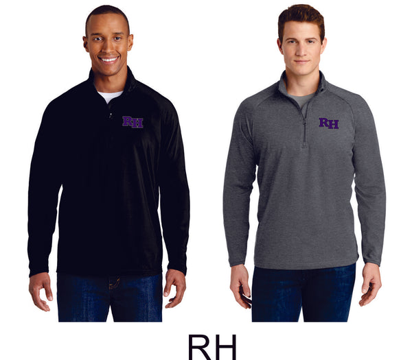 RHMS Unisex Sport Wick 1/2 Zip Pullover