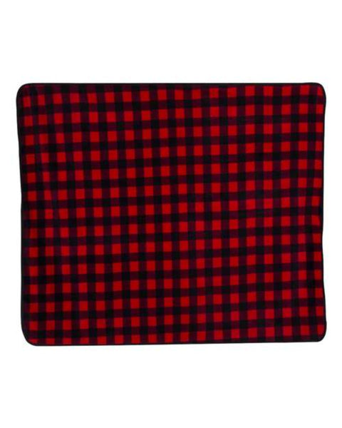 CV Softball Buffalo Plaid Picnic Blanket