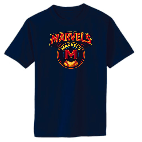 Marvels Basic LARGE LOGO Tee- Matte or Glitter