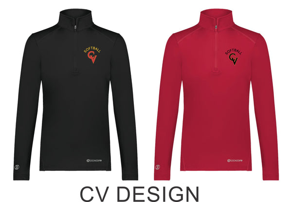 CV Softball Lightweight 1/4 Zip Pullover- Ladies and Unisex Sizes