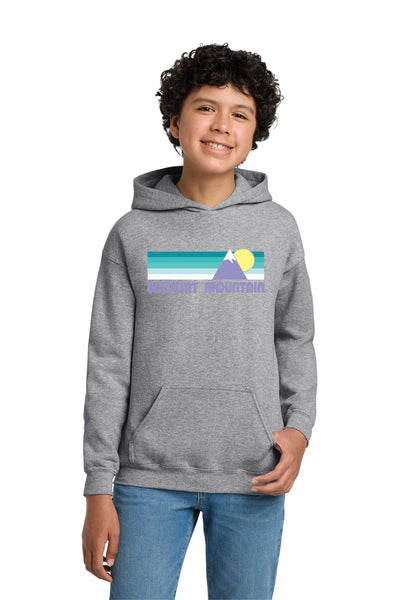 Wildcat Mountian Basic Hoodie- Adult and Youth- Navy and Grey