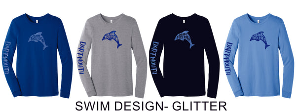 Dartmouth Bella Canvas Long Sleeve Tee- Youth and Adult Sizes