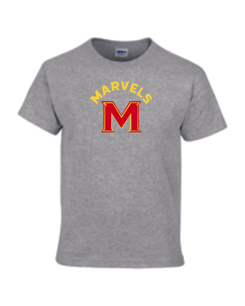 Marvels Basic "M" Tee- Matte or Glitter
