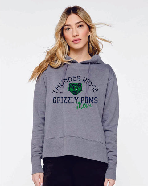 Thunder Ridge POMS MOM Vintage Wash Hoodie