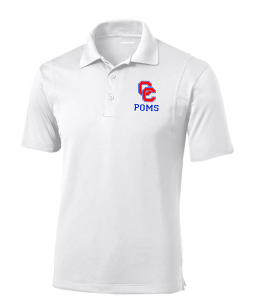 Creek Poms Performance Polo- Unisex and Ladies