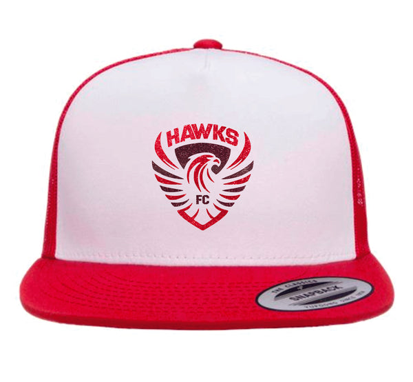 CO Hawks Soccer Flat Bill Hat