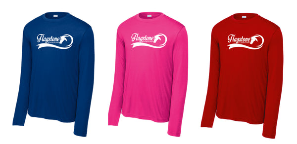 Flagstone Wicking Long Sleeve Color Tee- Adult, Ladies, Youth Sizes