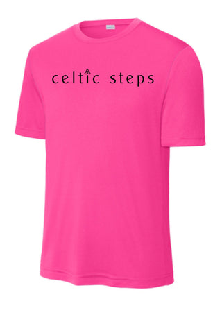Celtic Steps Wicking Short Sleeve Tee- Adult, Ladies, Youth Sizes