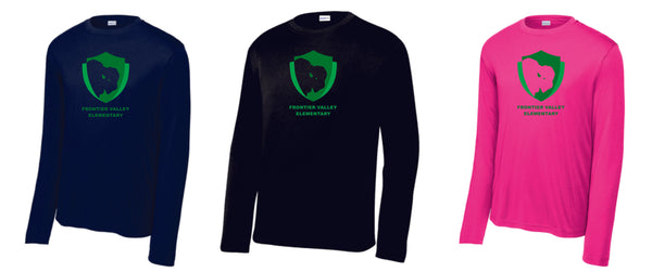 FVE Wicking Long Sleeve Tee- Ladies, Unisex, and Youth