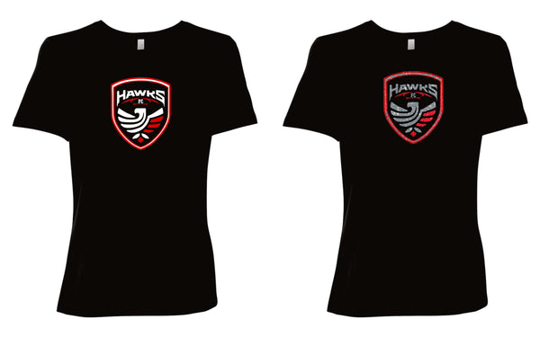 CO Hawks FC Ladies Tees - Matte or Glitter