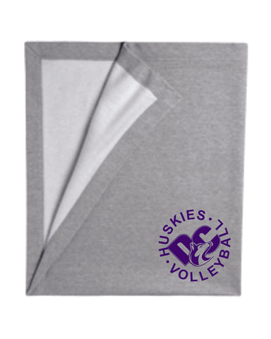 DCHS VOLLEYBALL Blanket- Matte or Glitter