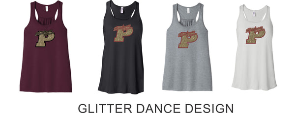 Pondo Dance Ladies Racerback Tank- 2 designs