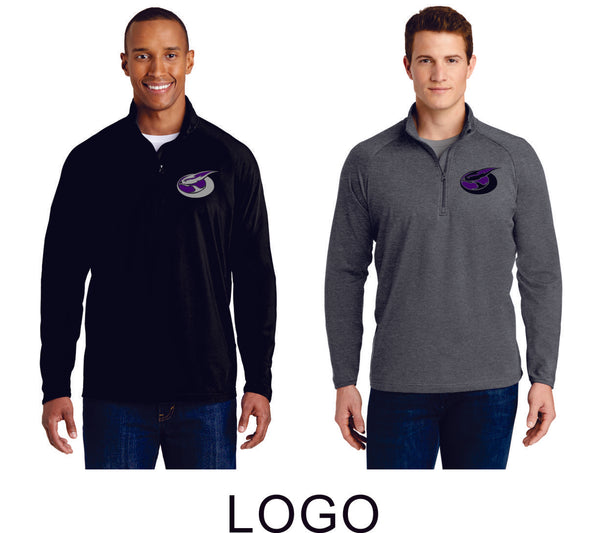 RHMS Unisex Sport Wick 1/2 Zip Pullover