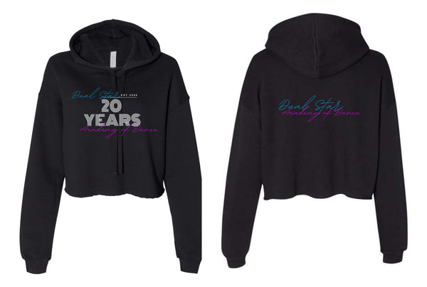 Dual Star 20th ANNIVERSARY NEON Hoodie- Ladies & Youth