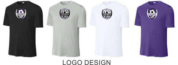 DCHS Soccer Wicking Short Sleeve Tee -3 Designs