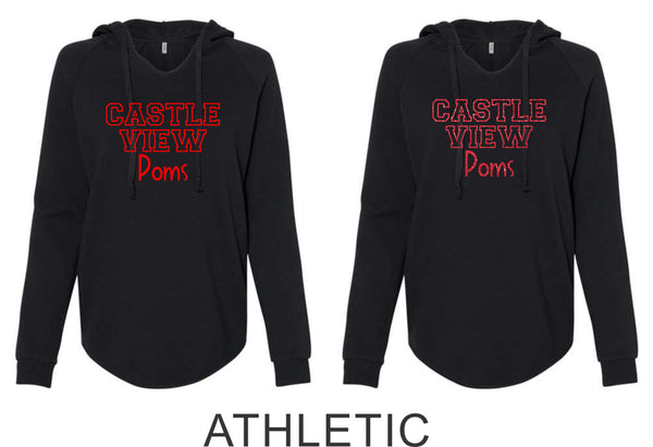 CV Poms Ladies Lightweight Hoodie