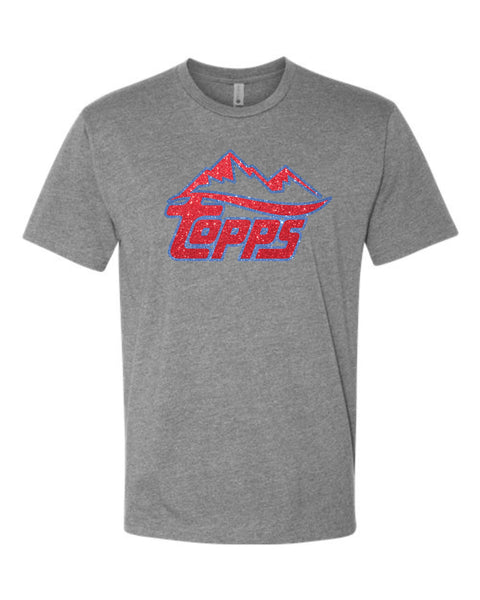 Rocky Mountain Topps White/Grey Unisex Tee