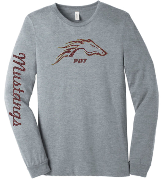 Pondo DANCE TEAM Bella Canvas Unisex Long Sleeve Tee- 2 Designs