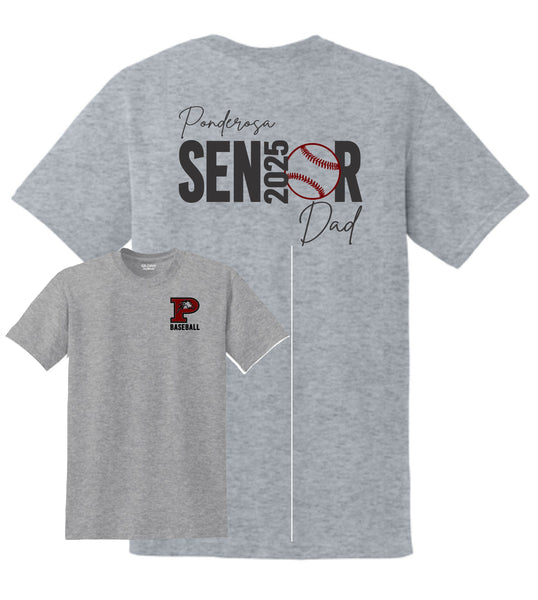 Pondo Baseball Basic SENIOR DAD Tee