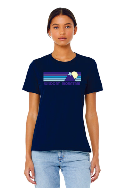 Wildcat Mountain Bella Canvas Ladies Tee- Grey or Navy