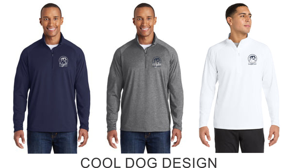 Yale Elementary 1/2 Zip Pullover- Ladies, Unisex