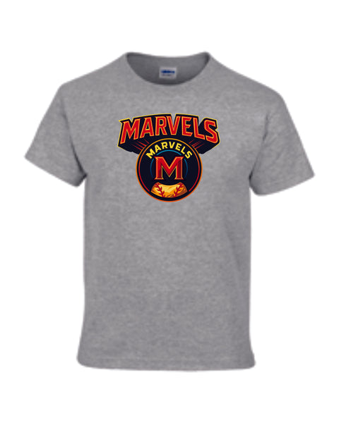 Marvels Basic LARGE LOGO Tee- Matte or Glitter
