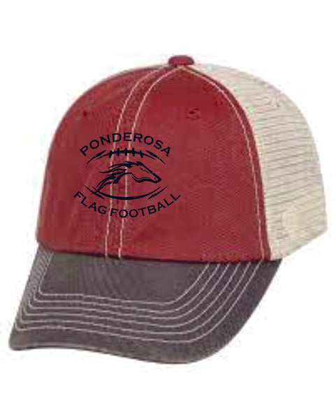 Pondo Flag Football Glitter Trucker Hat- 2 Colors