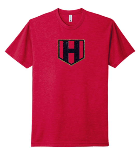 Hitstreak Unisex NEW LOGO Tee- matte and glitter