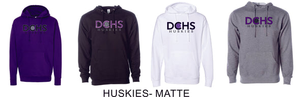 DCHS Volleyball ARC Hoodie- Matte or Glitter