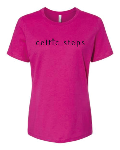 Celtic Steps Ladies Tee- Matte or Glitter