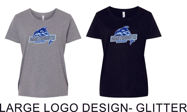 Dartmouth Curvy Ladies Tee- 4 designs