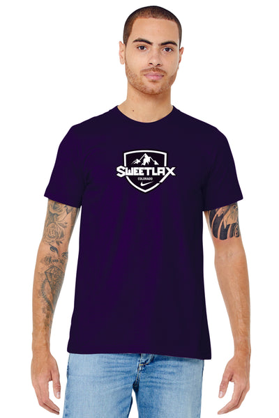 SWEETLAX  Shield Bella Canvas Tee- Youth, Ladies and Adult Sizes