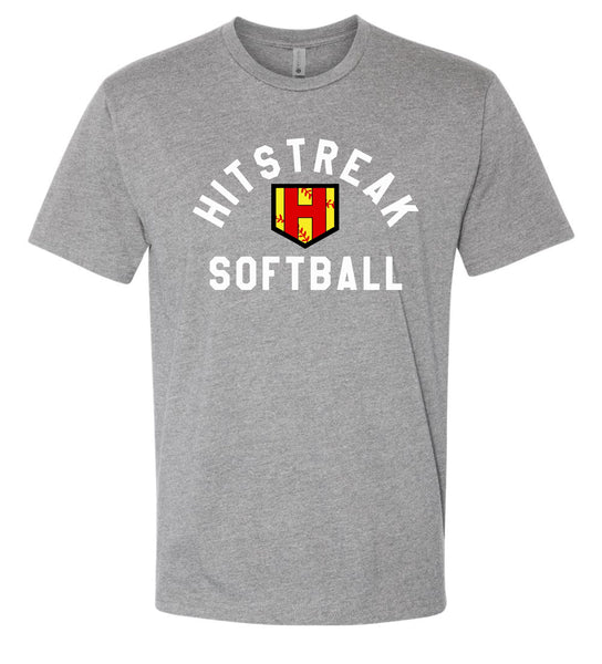 Hitstreak Unisex ATHLETIC Tee- matte and glitter