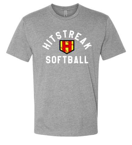 Hitstreak Unisex ATHLETIC Tee- matte and glitter