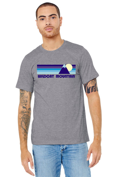 Wildcat Mountain Bella Canvas Adult Unisex Tee- Navy or Grey