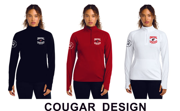 CMS Unified 1/2 Zip Pullover- Ladies, Unisex