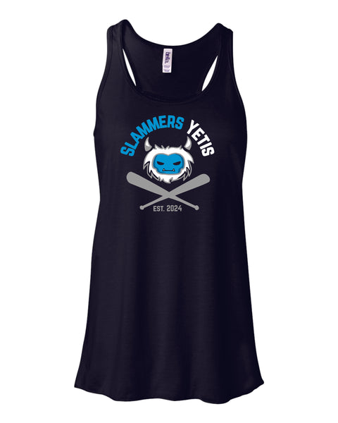 Slammers Yetis  Ladies and Girls Tank- matte or glitter